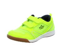 Indoorschuh Jungen Klettverschluss gelb LICO Boulder VGelb / 32