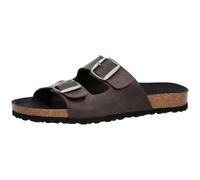 Lico Pantolette Bioline Man Vegan Herren Hausschuh, Braun, 43 EU
