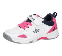 Lico Peyton V Hallenturnschuhe, Weiss/Marine/Pink, 37 EU