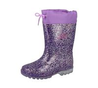 Lico Unisex Kinder Powerlight W Blinky Gummistiefel, lila/pink/silber, 23 EU