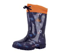 Lico Jungen Unisex Kinder Powerlight W Blinky Gummistiefel, Marine/Orange, 25 EU