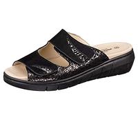 Lico Rebecca Comfort Damen Slipper, schwarz, 41 EU