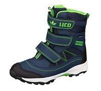 Lico Sundsvall V Jungen Schneestiefel, marine/lemon, 32 EU