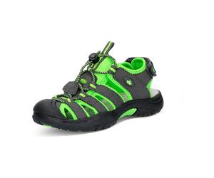 Lico Trekkingsandalen für Jungen, grau, Größe 36 EU