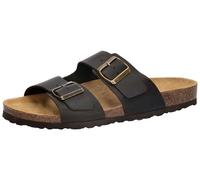 Pantolette LICO "Pantolette Bioline Jenrik", Gr. 42, braun, Leder, Schuhe (15956954-42) braun