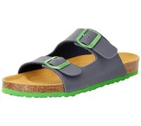 Lico Bioline Kids Pantoletten, Marine/Grün, 29 EU