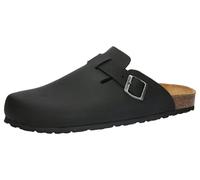 Clog Herren Schnallen schwarz LICO Bioline Clog SoftSchwarz / 46