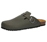 Clog LICO "Pantolette Bioline Clog Soft", Herren, Gr. 45, grün, Synthetik, Schuhe (50922523-45) grün