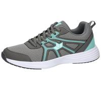 Lico Unisex Bounce Laufschuhe, Grau/Türkis, 37 EU