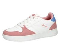 Lico Unisex Chad Sneaker, Weiss/Rosa/Blau, 43 EU