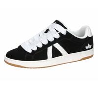 Lico Unisex Eastbourne Sneaker, Schwarz/Weiss, 42 EU