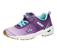 Lico Unisex Kinder Barney Hallenturnschuhe, Lila Türkis, 28 EU