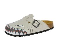 Clog LICO "Clog Bioline Clog Kids", Mädchen, Gr. 34, grau, Synthetik, Schuhe Clog (062087-34) grau