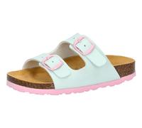 Lico Jungen Unisex Kinder Bioline Kids Pantoletten, Türkis/Rosa, 29 EU