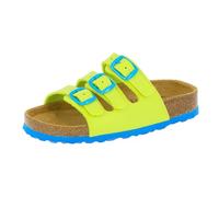 Lico Unisex Kinder BIOLINE KIDS Pantoletten, Lemon/ Blau, 37 EU