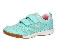 Lico Unisex Kinder Boulder V Hallenturnschuhe, Türkis Rosa, 34 EU