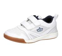 Lico Unisex Kinder Boulder V Hallenturnschuhe, Weiss Marine, 26 EU
