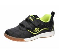 Lico Unisex Kinder Jaime V Hallenturnschuhe, Schwarz Lemon, 33 EU