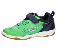 Lico Unisex Kinder Key Vs Hallenturnschuhe, Grün Marine, 35 EU