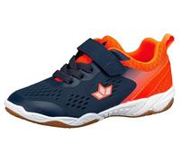 Lico Unisex Kinder Key Vs Hallenturnschuhe, Marine Orange, 28 EU