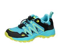Lico Unisex Kinder Leander Trekkingsschuhe, Türkis Schwarz Lemon, 26 EU