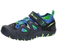 Lico Unisex Kinder Makani VS Sportsandale, marine/blau/lemon, 34 EU