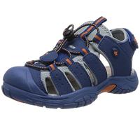 Lico Unisex Kinder Nimbo Sandalen, Blau Grau Orange, 34 EU