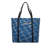 Shopper LIEBESKIND BERLIN "Aurora AURORA POOL PRINT" Gr. B/H/T: 39 cm x 36 cm x 18 cm, blau (pool) Damen Taschen Handtaschen (37294414-0)