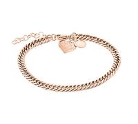 LIEBESKIND Armband Broken Heart Edelstahl IP Roségold