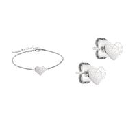 Liebeskind Armband LJ-0328-B-17 Silber & Ohrstecker LJ-0846-E-05 Silber