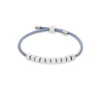 LIEBESKIND BERLIN Damen Schmuck - Stoffarmband mit Edelstahl Würfeln und Liebeskind Logo - in verschiedenen Farben
