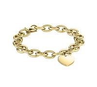 LIEBESKIND Armband mit Anhänger aus Edelstahl Gold