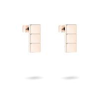Liebeskind Berlin Ohrring Plates LJ-1741-E-18 Edelstahl IP Roségold Damen