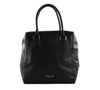 LIEBESKIND BERLIN 3D Leather Kayla Satchel M Black