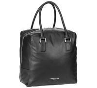 LIEBESKIND BERLIN 3D Leather Kayla Satchel M Black