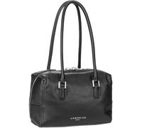 LIEBESKIND BERLIN 3D Leather Kayla Satchel S Black