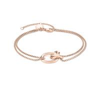 Liebeskind Berlin Armband Modern Knot LJ-1507-B-21 Edelstahl IP roségold Damen One Size