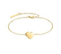 Liebeskind Berlin Armband mit Herz-Anhänger LJ-1479-B-21 IP Gold