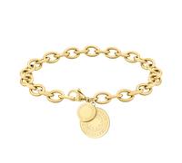 Liebeskind Berlin Armband mit Anhänger aus Edelstahl (Gold), 20 cm