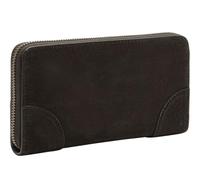 LIEBESKIND Berlin Audre Suede Sally Geldbörse, Dark Chocolate, Large (HxBxT 9.4cm x18.8cm x2.0cm)