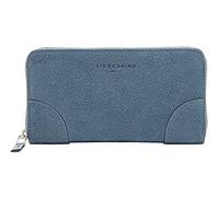 LIEBESKIND Berlin Audre Suede Sally Geldbörse, Retro Denim, Large (HxBxT 9.4cm x18.8cm x2.0cm)
