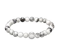 LIEBESKIND Berlin Beads 6mm mit Logotag in Edelstahl