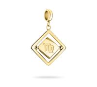 LIEBESKIND Zodiac Charm LJ-1355-P-25 aus Edelstahl in gold