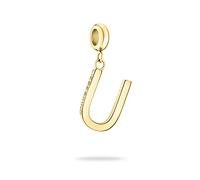 LIEBESKIND BERLIN Charms Collection Charms-Anhänger aus Edelstahl in Gold - Personalisiere Dein Schmuckstück - Geschenkidee