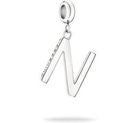 LIEBESKIND BERLIN Charms Collection Charms-Anhänger aus Edelstahl in Silber - Personalisiere Dein Schmuckstück - Geschenkidee