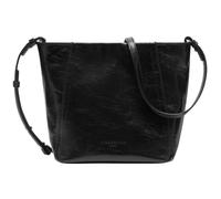 LIEBESKIND BERLIN Chudy Paper Touch Crinkle Hobo Bag S Black
