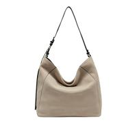 LIEBESKIND BERLIN Chudy Suede Hobo Bag L Stone