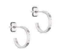 Liebeskind Creolen aus Edelstahl Silber