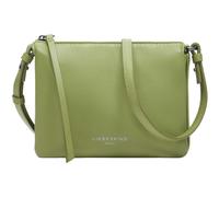 Kleine Crossbody-Bag aus weichem Leder grün