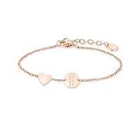 LIEBESKIND Berlin Damen Armband LJ-1762-B-20 aus Edelstahl in IP Roségold